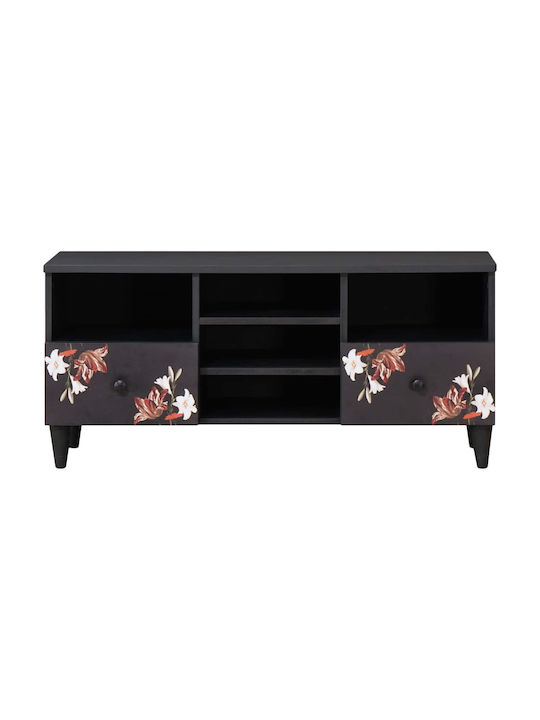 Sideboard made of Solid Wood with Drawers Colorful 100x33.5x46cm