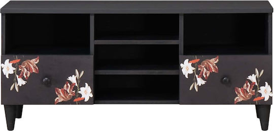 Μπουφές από Μασίφ Ξύλο με Συρτάρια 100x33.5x46cm