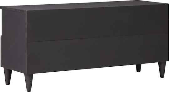 Sideboard made of Solid Wood with Drawers Colorful 100x33.5x46cm