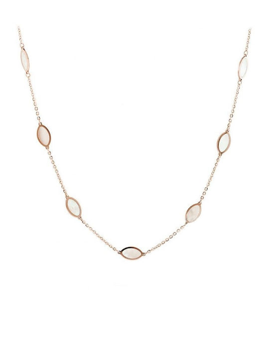 Art d or Set with Necklace & Bracelet from Rose Gold