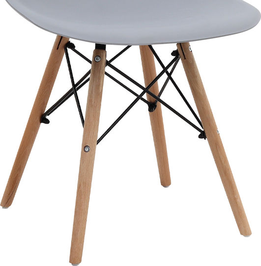 Nova Stühle Speisesaal Grey 1Stück 46x51x80cm