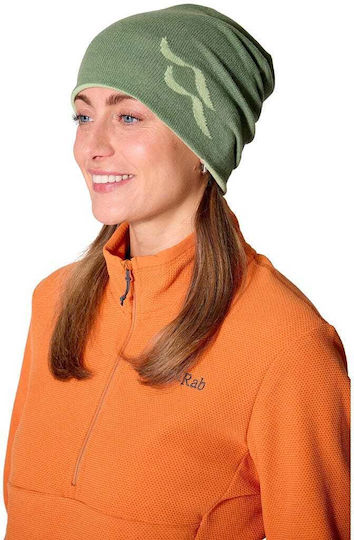 Beanie Unisex Beanie Knitted in Green color