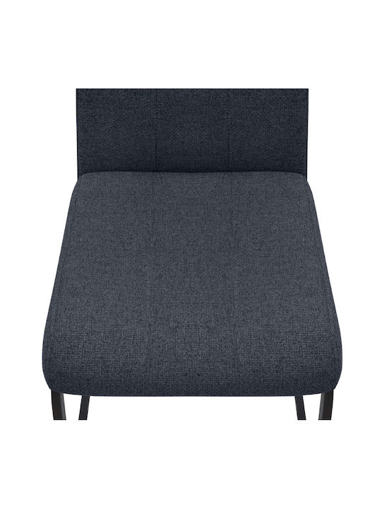 Laura Stühle Speisesaal Anthracite - Black 1Stück 42x58x98cm