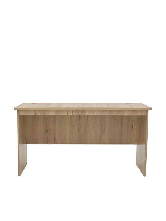 Γραφείο Anze Ξύλινο Φυσικό 150x75x75εκ.
