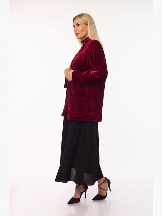Women's Cardigan Bordeaux