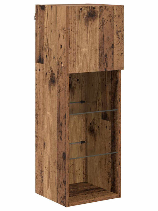 Wohnzimmer TV-Einheit Artisan Oak mit Beleuchtung L40xB30xH30cm