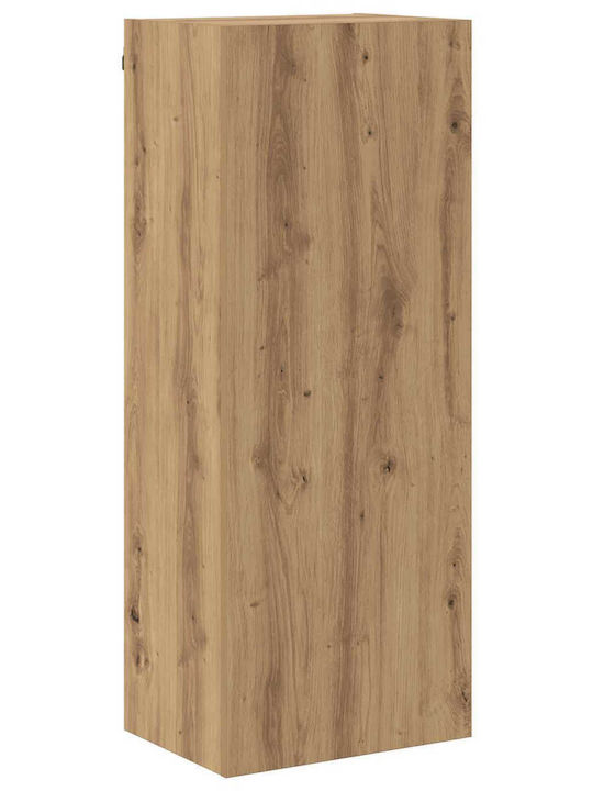 Living Room TV Unit Artisan Oak L40.5xW30xH102cm