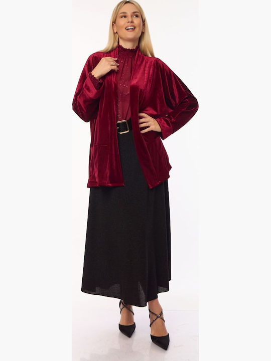 Women's Cardigan Bordeaux
