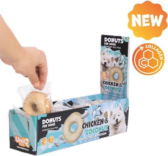 Uniq Treat for Puppies with Chicken, Rice, Cereals, Egg, Meat, Potatoes and Beef 7cm 50gr 10pcs