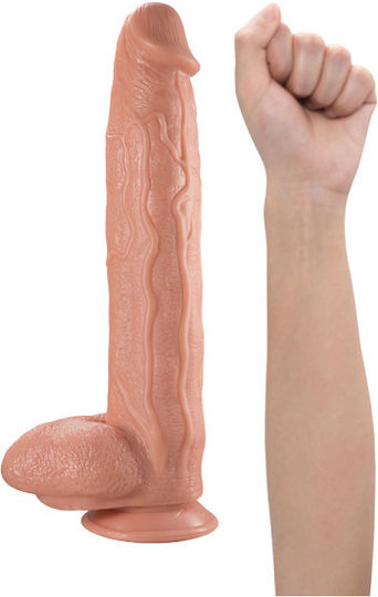 Ophelia's Dream Dildo realist cu Testicule și Ventuză