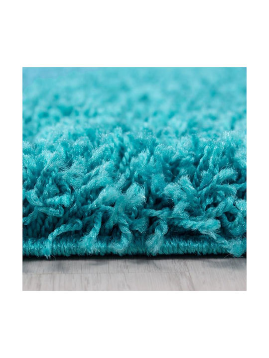 Lanoso Σετ Shaggy Χαλιά Κρεβατοκάμαρας Blue 5500B Blue 3τμχ