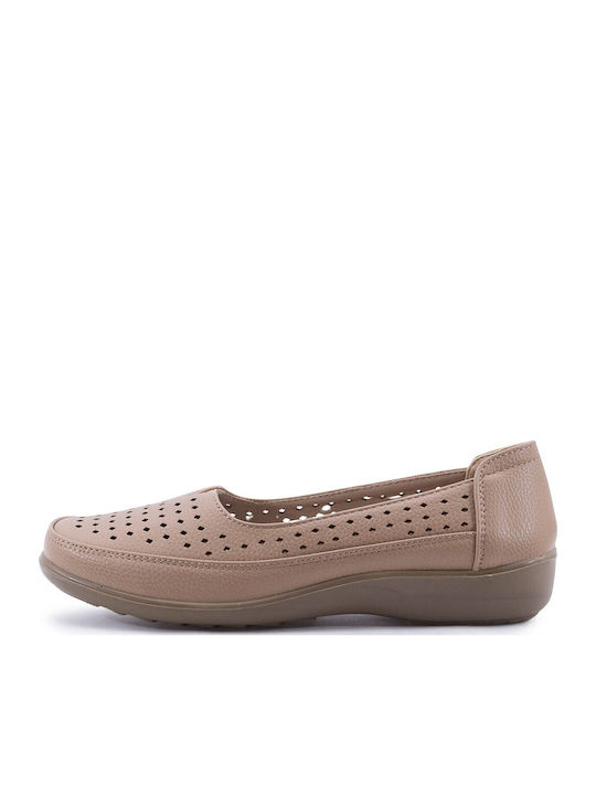 Γυναικεία Loafers σε Μπεζ Χρώμα