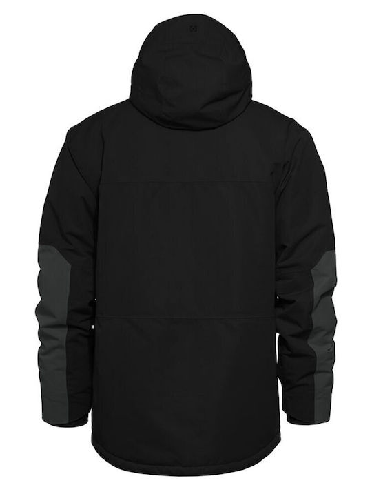 Horsefeathers OM326A Männer Jacke aus für Ski & Snowboard Schwarz