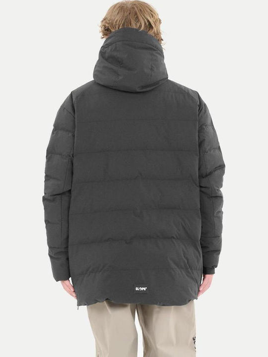 Slope Thumper SL253274-1001 Ανδρικό Μπουφάν για Σκι & Snowboard Μαύρο