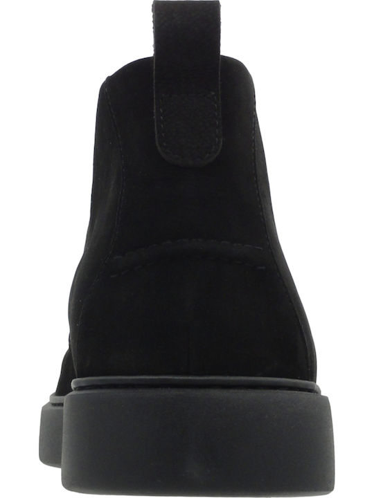 Leder Schwarz Herrenstiefel Anatomisch
