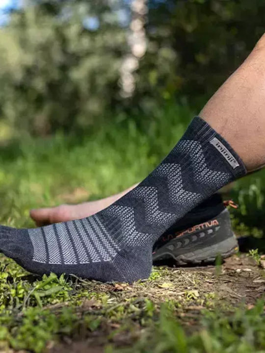 Injinji Midweight Trekking Socks Black 1 Pair