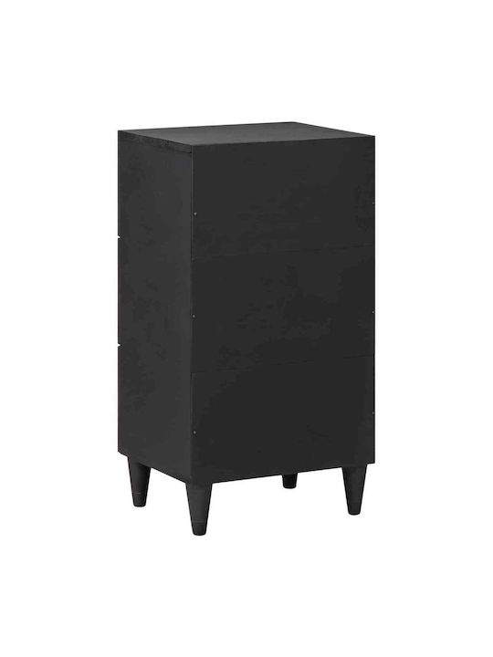 Wooden Chest of Drawers Colorful 40x33.5x75cm