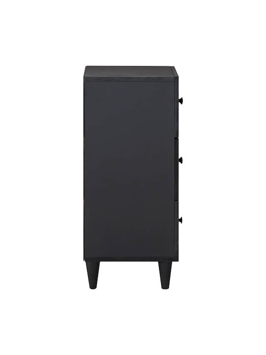 Wooden Chest of Drawers Colorful 40x33.5x75cm