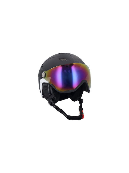 CMP Παιδικό Κράνος για Σκι & Snowboard σε Μαύρο Χρώμα