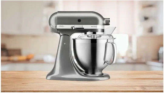 Kitchenaid 5KSM185PSEMS 5KSM185PSEMS Mixează 300W cu Vas din Oțel Inoxidabil 4.8lt