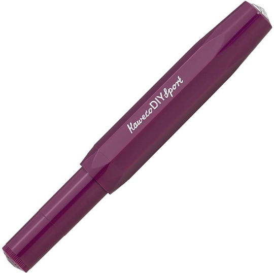 Kaweco Sport Writing Pen Medium Purple with Blue Ink