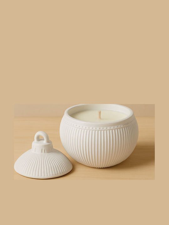 Bila De Crăciun Handmade Cu Lumânare Aromatică De Soia Handmade (10x9cm - 650g)