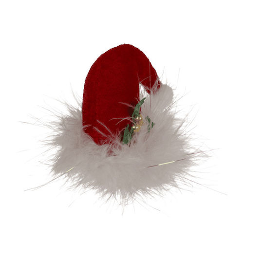Haarspangen Mütze ‘Weihnachtsmann’