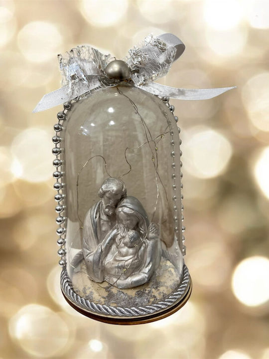 Illuminated Bell Holy Family Virgin Mary Joseph Holy Infant