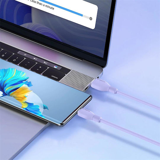 Baseus Pudding Power Data Cable Fast Charging Data Cable Smartphone Usb To Usb Type-c 100w 2m Purple "p10355703511-b4" Green Stamp 0.08 Lei 6932172652920
