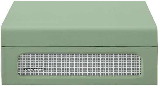 Crosley Voyager SF0005RP-SA1 Koffer Plattenspieler mit Eingebaute Lautsprecher Sage
