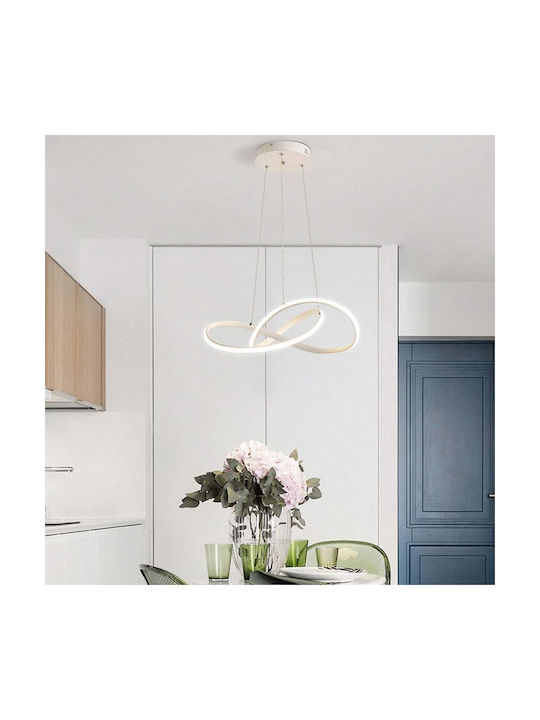 Powertech Pendant Light White 50x50x120cm