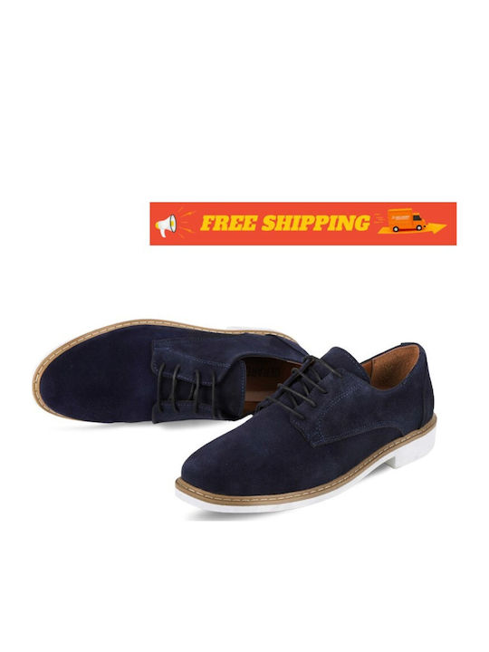 Suede Ανδρικά Casual Παπούτσια Μπλε