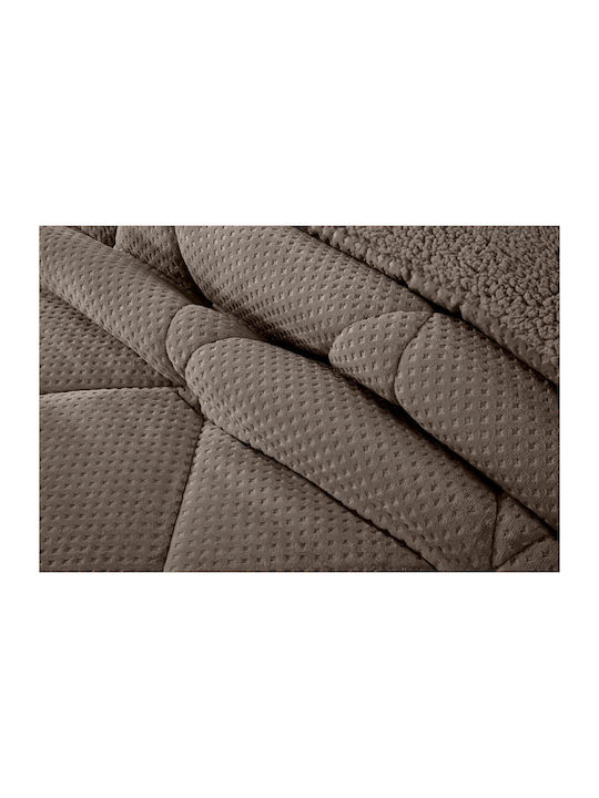 Saint Clair Duvet Cover Queen 220x240cm Vison 660 GSMGsm
