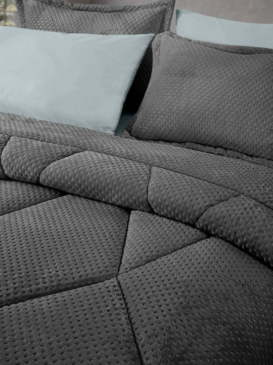 Saint Clair Duvet Cover Queen 220x240cm Carbon 660 GSMGsm