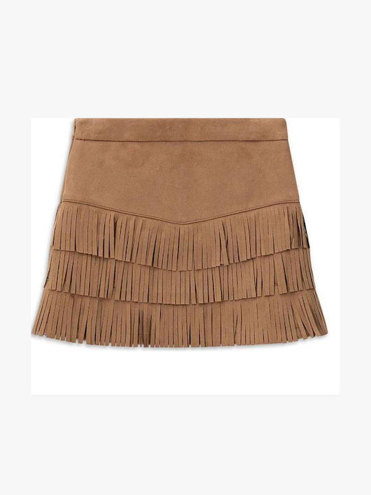 Kinder Rock Tabac Braun