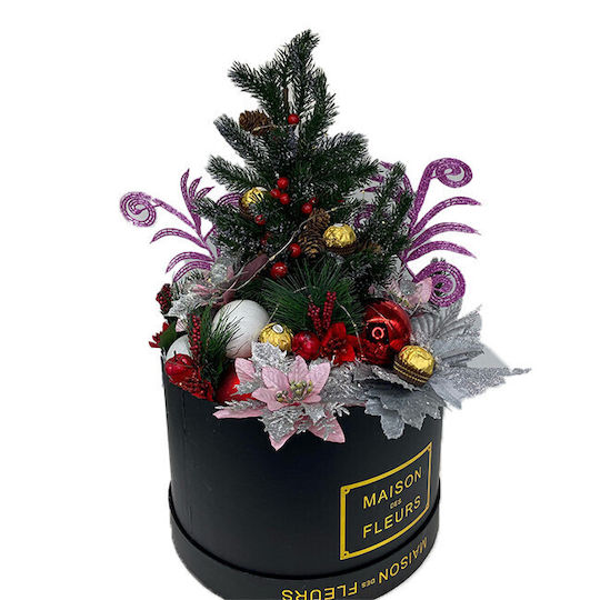 Velve Crăciun Decorativ cu lumină LED Lungime 60cm.