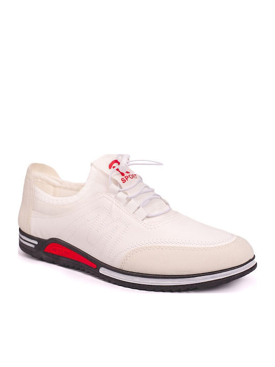 Herren Freizeitschuhe Weiß