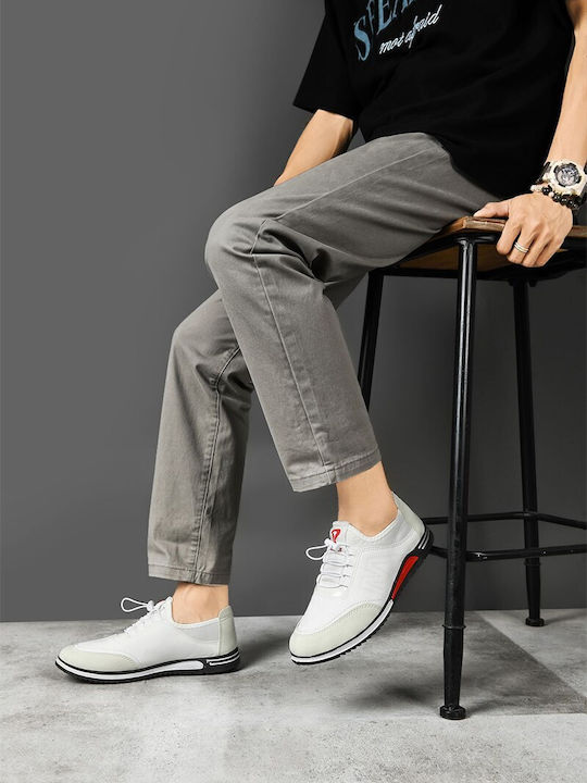 Herren Freizeitschuhe Weiß