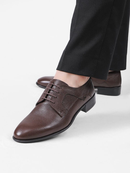 Leder Herren Freizeitschuhe Braun
