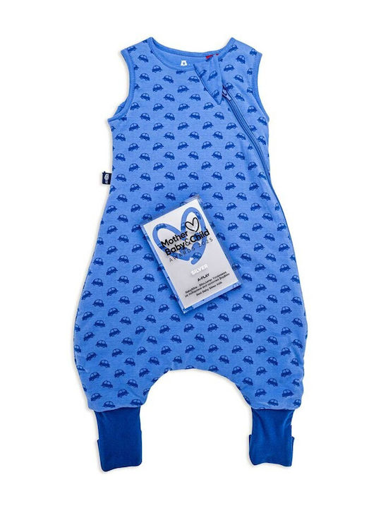 Baby Bliss Autumn Sleeping Bag with Feet Vroom Cars