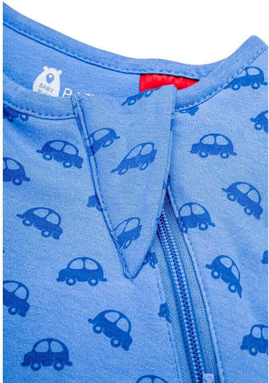 Baby Bliss Φθινοπωρινός Υπνόσακος με Πόδια Vroom Cars