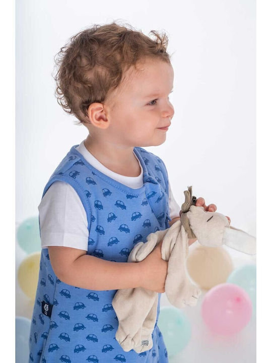 Baby Bliss Autumn Sleeping Bag with Feet Vroom Cars