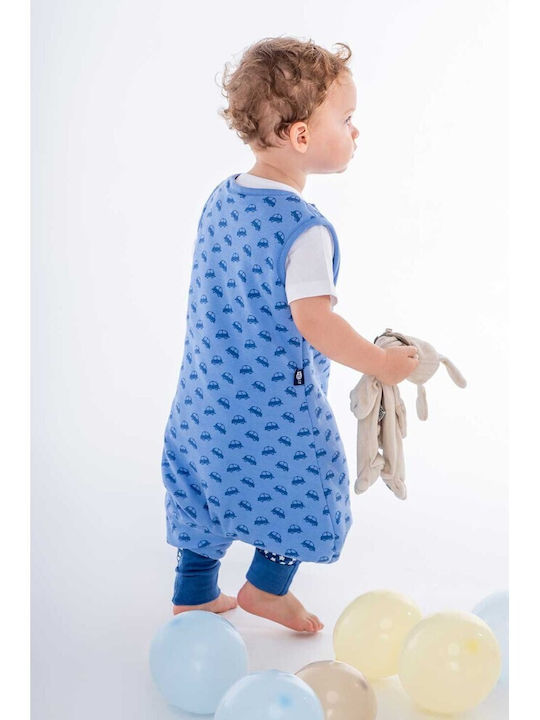 Baby Bliss Autumn Sleeping Bag with Feet Vroom Cars
