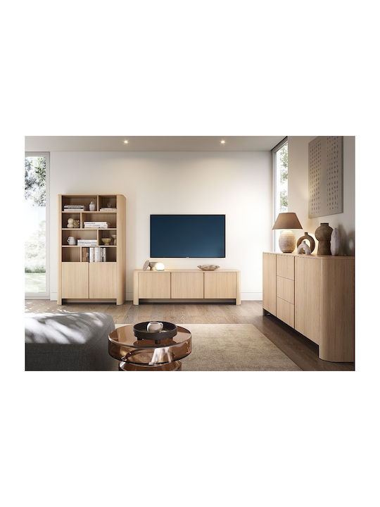 Μπουφές Bari Holz Natural Oak 103x39x132cm