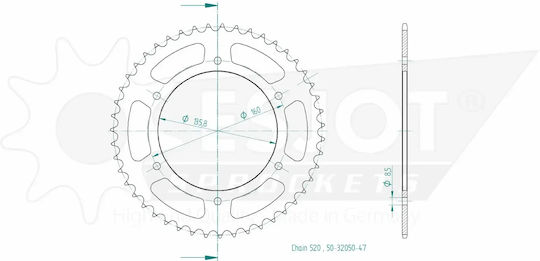 Esjot Pinion spate