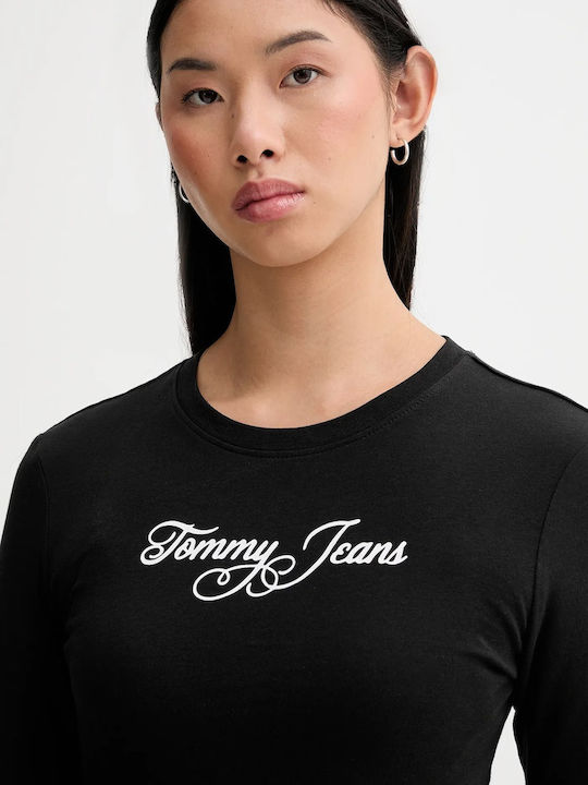 Tommy Hilfiger Μπλούζα Μαύρη