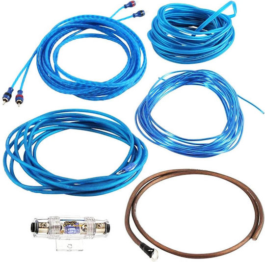 Κιτ Καλωδίωσης Stinger Ενισχυτή Αυτοκινήτου 8 Gauge 600w Ss58