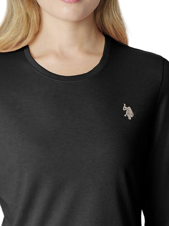 Bess Women's Blouse Long Sleeve Nero