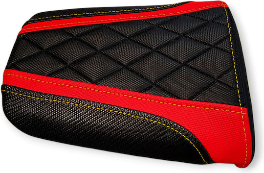 Honda Cbr600rr '03-'04 Anti-Slip Quilted Baklavato Seat Cover Yellow Stitches Logo