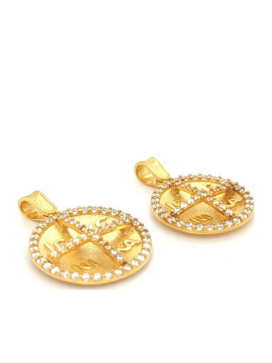 Drandakis Charm Talisman from Gold 14K Drandakis Charm Talisman from Gold 14K